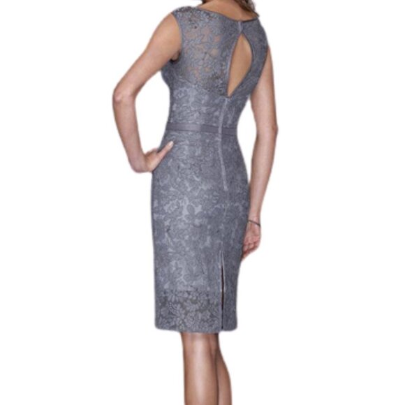 NWT La Femme 20515 Applique Cocktail Dress Red Size 2 & 4 - Picture 3 of 4